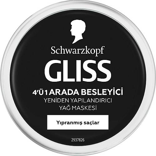 Gliss Oil Nutritive 4' 1 Arada Besleyici & Yeniden Yaplandrc Sa Bakm Maskesi