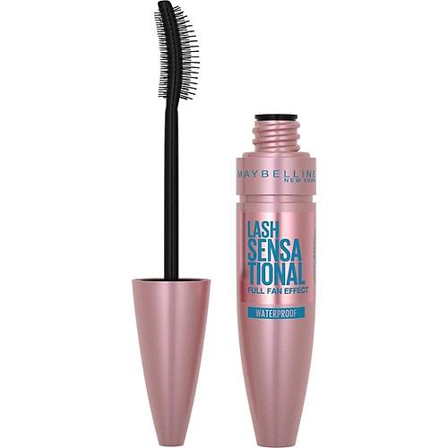 Maybelline New York Lash Sensational Yelpaze Etkili Suya Dayankl Siyah Maskara, 9.4 ml