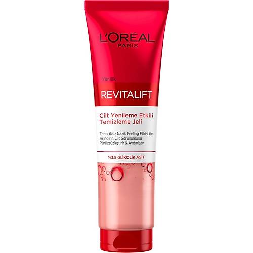 L'Oral Paris Revitalift Cilt Yenileme Etkili  Temizleme Jeli 150 Ml- Glikolik Asit