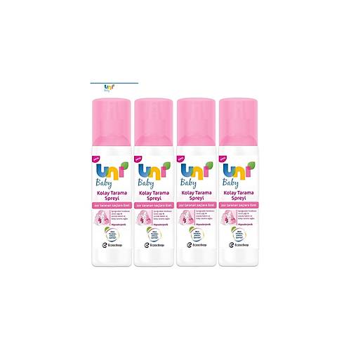 Uni Baby Kolay Sa Tarama Spreyi 200Ml (4 L Set) Zor Taranan Salara zel