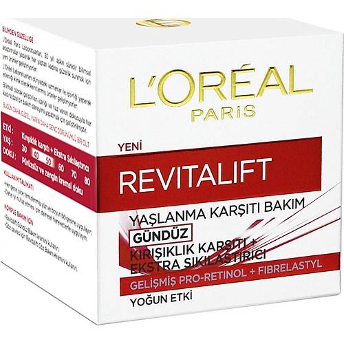 L'Oral Paris Revitalift  Gndz Bakm Kremi