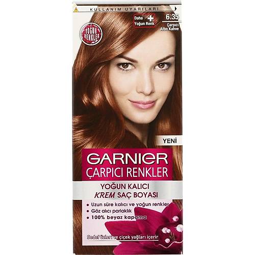 Garnier arpc Renkler 6.35 arpc Altn Kahve