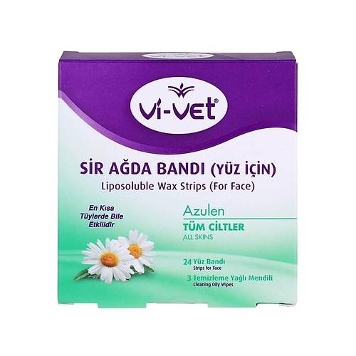 Vi-Vet Azulen Tm Ciltler iin Yz Blgesi Sir Ada Bantlar 24'l