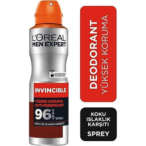 L'oral Paris Men Expertt Invincible Anti-Perspirant Deodorant 150 ml