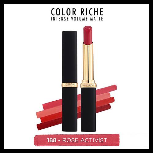 L'oral Paris Color Riche Intense Volume Matte Ruj - 188 Rose Activist