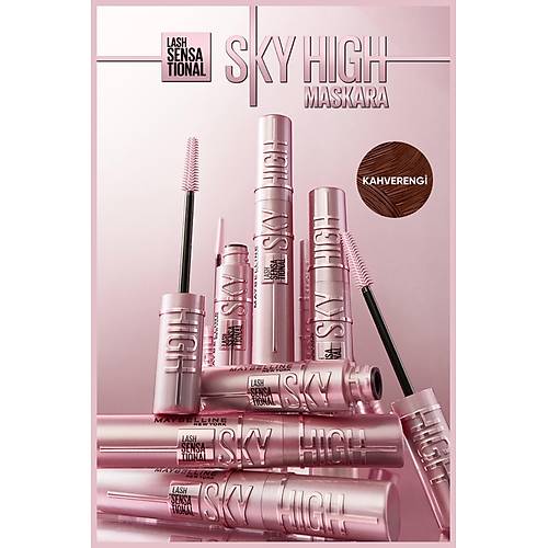 Maybelline New York Lash Sensational Sky High Kahverengi Maskara