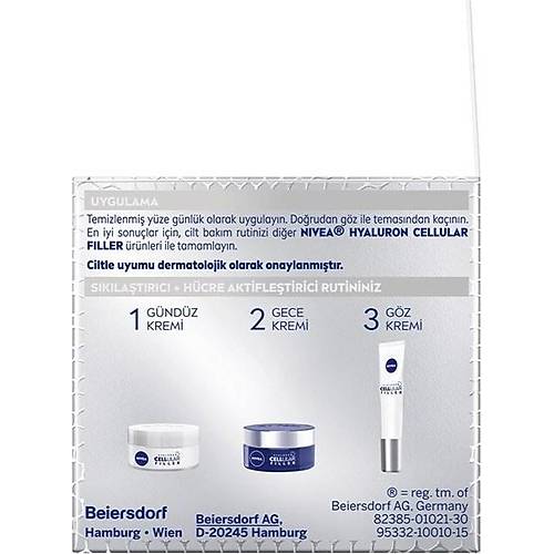 Nivea Cellular Filler Gndz Kremi SPF30 50 ml