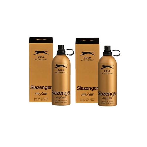 Slazenger  Gold Parfm 125 ml X2 Adet Active Sport