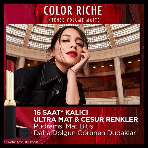 L'oral Paris Color Riche Intense Volume Matte Ruj - 188 Rose Activist