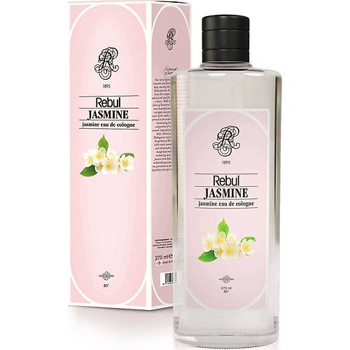 Rebul Jasmine - Yasemin Kokulu Kolonya 270 Ml (Cam ie)