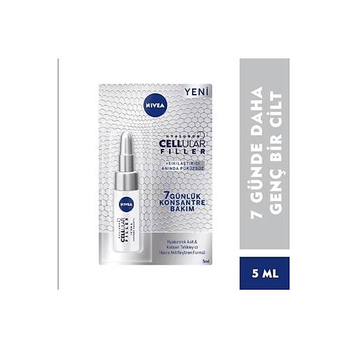 Nivea Hyaluron Cellular Filler 7 Gnlk Konsantre Bakm Serum 5 ml