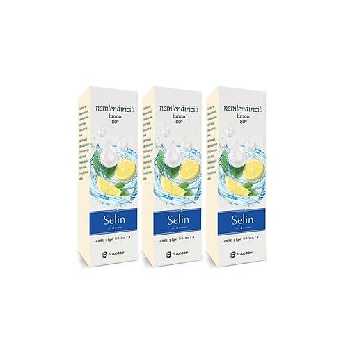 Selin Nemlendiricili Kolonya 180 ml 3'l Set