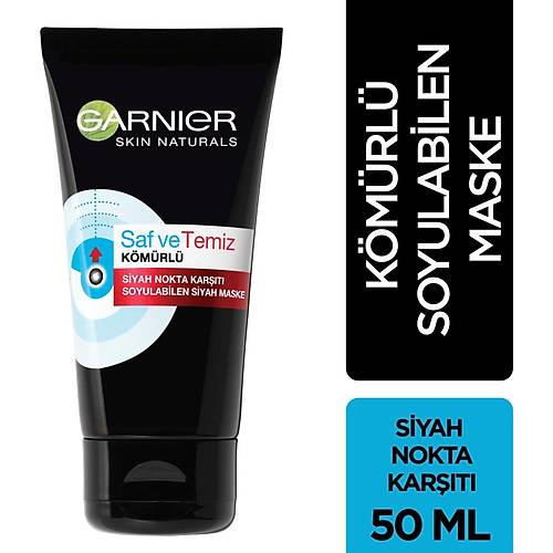 Garnier Kmrl Siyah Nokta Kart Soyulabilen Maske 50 ml