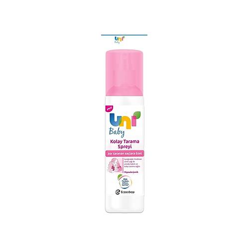 Uni Baby Kolay Sa Tarama Spreyi 200Ml (4 L Set) Zor Taranan Salara zel