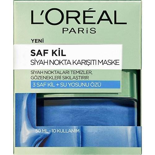 Loreal Paris Saf Kil Siyah Nokta Kart Maske