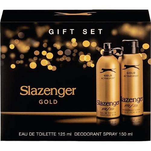 Slazenger Parfm Gold Edt 125 ml + 150 ml Erkek Deodorant Set