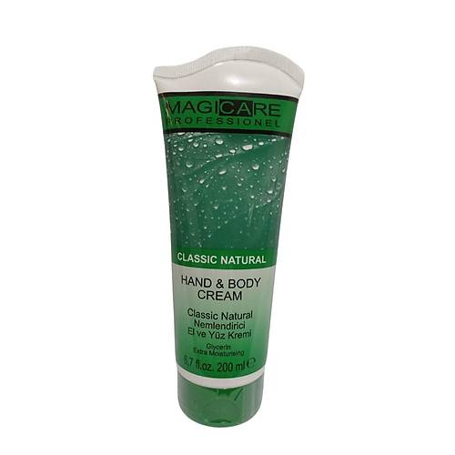 Magicare Classc Natural Nemlendirici El Ve Vcut Kremi 200 Ml