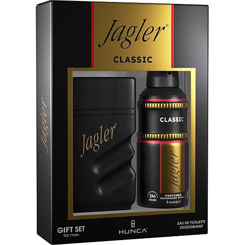 Jagler Classic Erkek Parfm Seti EDT 90 ml + Deodorant 150 ml