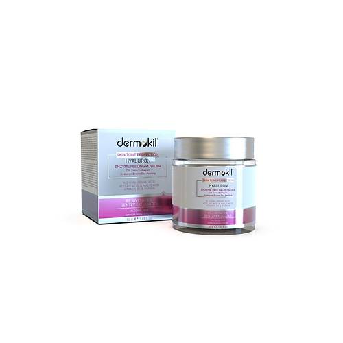 Dermokil Cilt Tonu Eitleyici Hyaluron Enzim Toz Peeling 50 gr