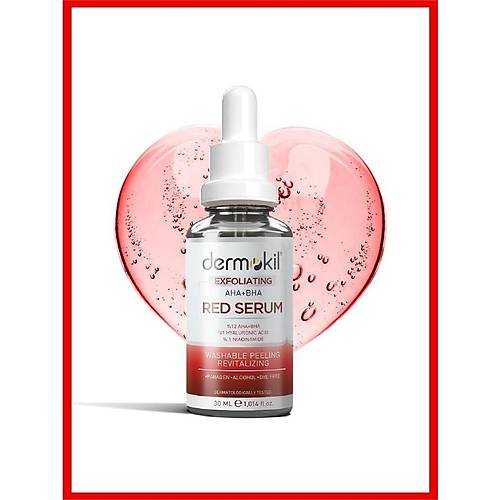 Dermokil Exfoliating Aha+Bha Red Serum 30 ml