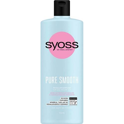 Syoss Pure Smooth Micellar ampuan 500 ml