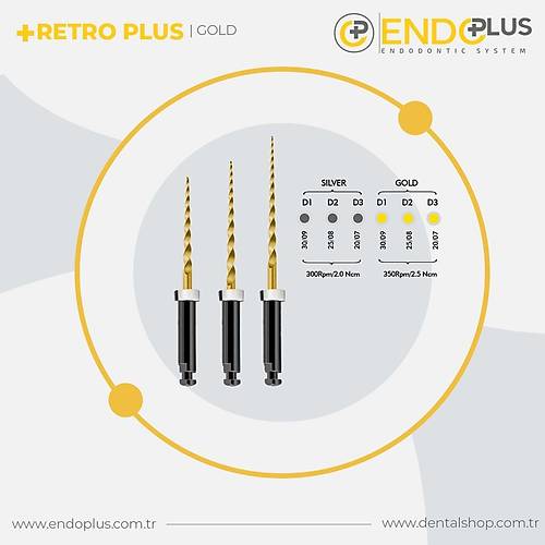 ENDOPLUS RETRO PLUS GOLD KANAL EES