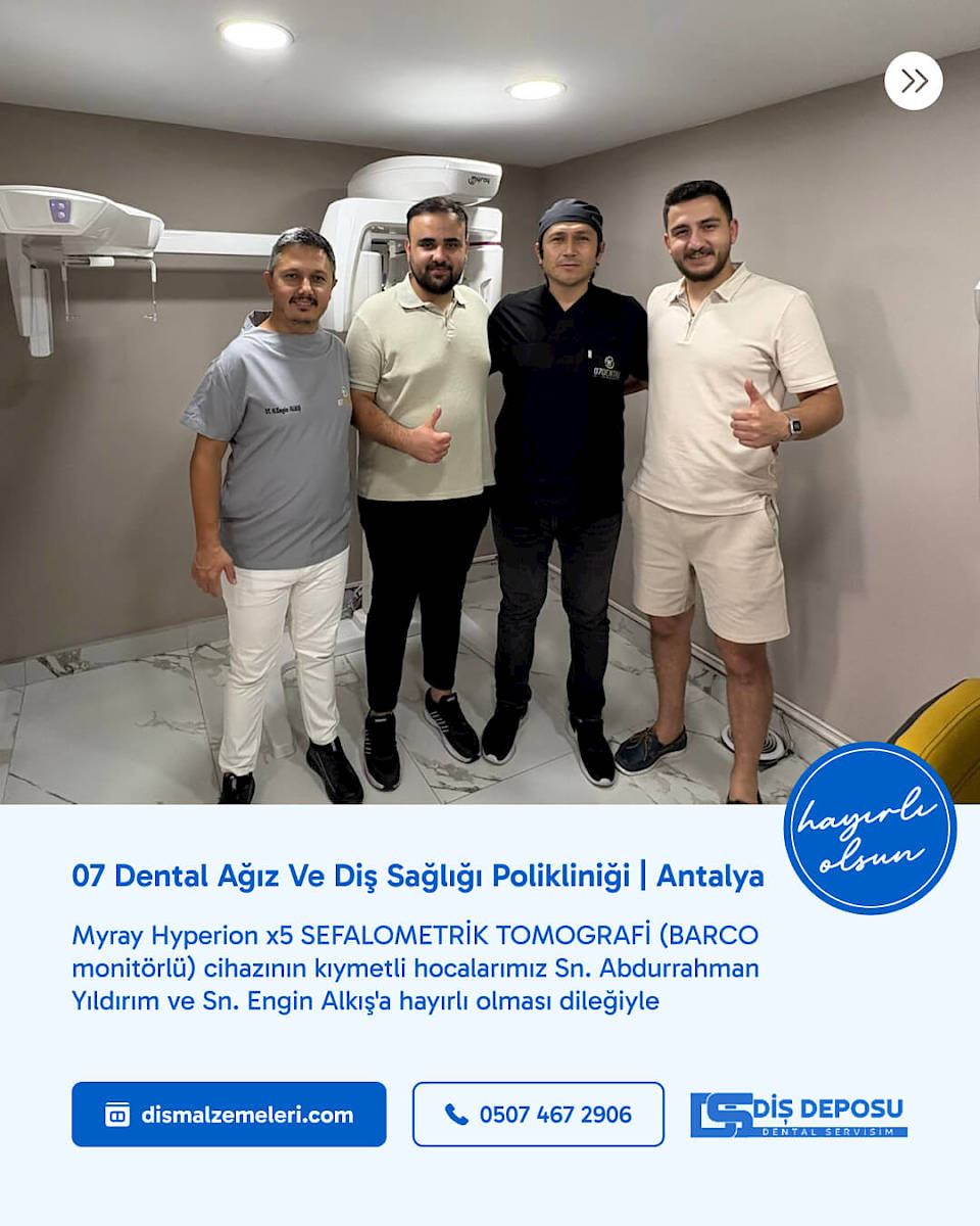 07 Dental Antalya cihaz kurulumu