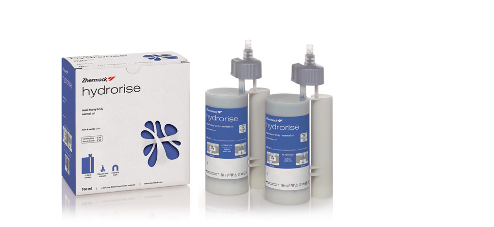 Zhermack Hydrorise Maxi Heavy Body - A Silikon 1.Ölçü 2x380ml