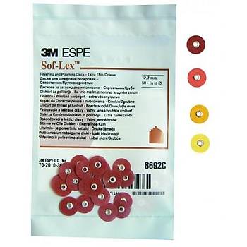 3M Espe Soflex Disk Refil 50'li Paket