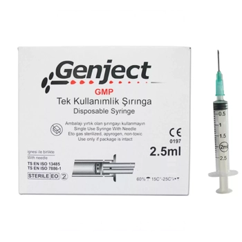 Genject Dental Enjektr rnga 3p 27gx40mm 250 Adet