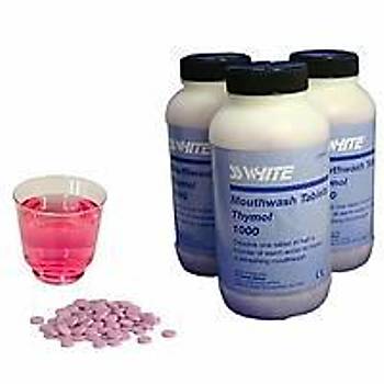 SSWhite Mouthwash Tablet - Az Antiseptii Bakm Tableti