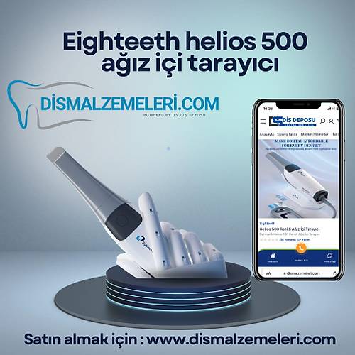Helios 500 Renkli Ağız İçi Tarayıcı