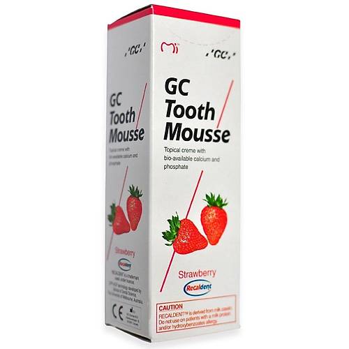 Gc Tooth Mousse - Tropikal Koruyucu Diş Bakım Kremi (AROMA SEÇEBİLİRİSİNİZ)