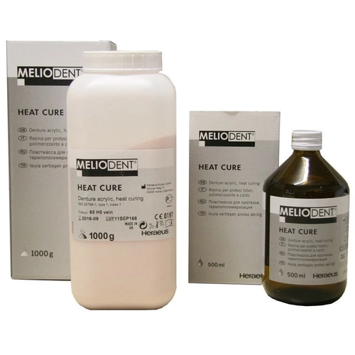 Heraeus Kulzer Meliodent Heat Core  Scak Akrilik Protez Yapm Takm