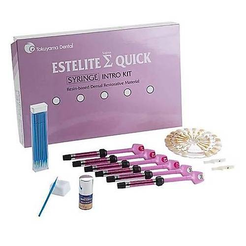 Tokuyama Estelite Sigma Quick Kompozit Set 6 Tp + 1 Bond + Renk Skalas