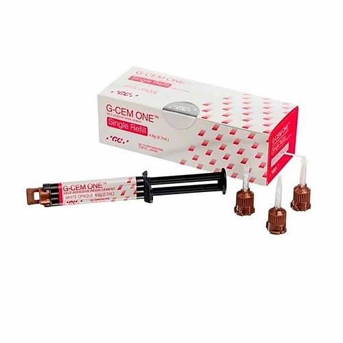 GC G-Cem ONE Single Refil 4,6 g � Self Adeziv Rezin Siman