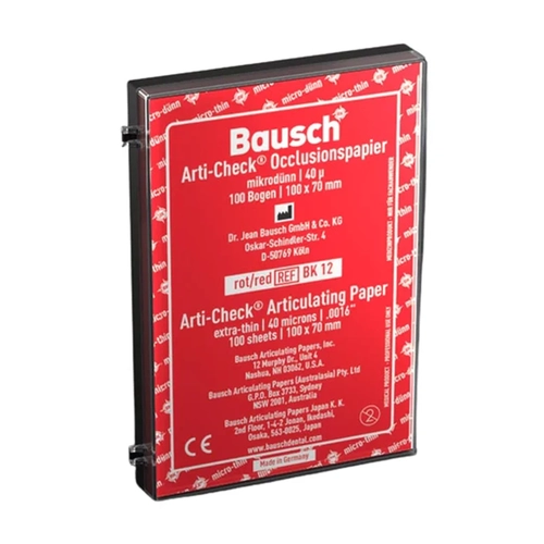 Bausch 40 Mikron Artik�lasyon Ka��d� (K�rm�z�-Yaprak Form)