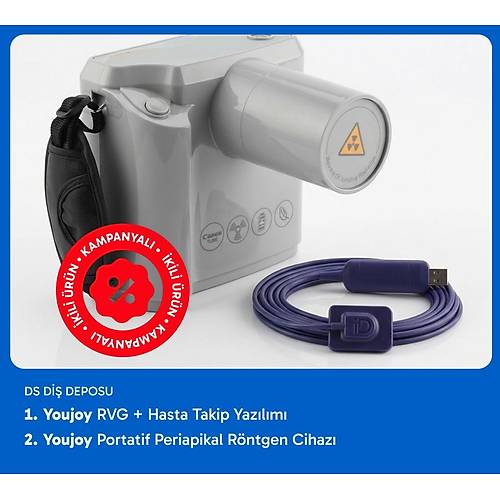 Youjoy Portatif Periapikal R�ntgen Cihaz�+ Rvg Cihaz� � 1 Y�l Garantili