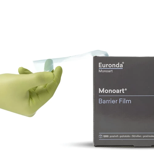 EURONDA Bariyer Film 10 cm x 15 cm � 1200 Yaprak Tek Kullan�ml�k Y�zey Koruma Filmi