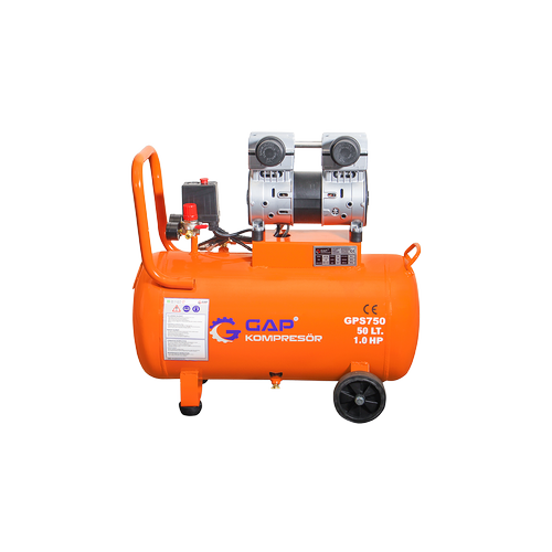 GAP 1HP 50 Lt Sessiz ve Yasz Hava Kompresr  Dental Klinik Kompresr