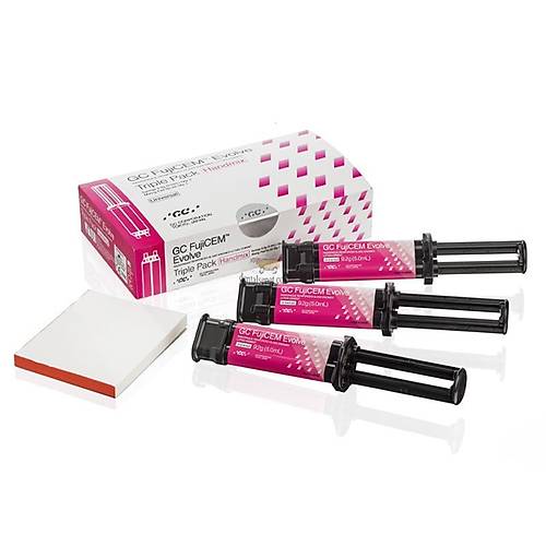GC Dental FujiCem Evolve  Rezin Modifiye Cam yonomer Siman 3l Handmix