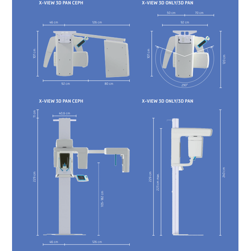 Trident X-VIEW 3D Tomografi Rntgen Cihaz