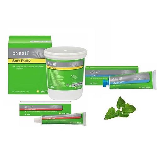 Kulzer Oxasil Set (Oxasil Soft Putty + Very Light Flow + Activator) Optosil tak�m