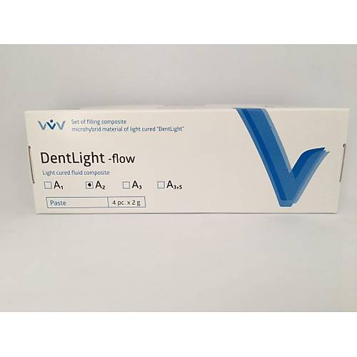 Vladmiva Dentlight Flow Akkan Kompozit  Yksek Akkanlk ve Mkemmel Adaptasyon