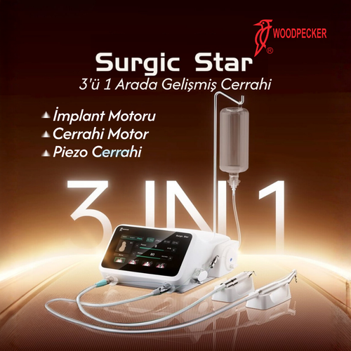 Woodpecker Surgic Star � �mplant ve Piezo Cerrahi Sistemi