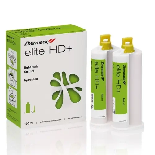 Zhermack Elite HD+ Light Body Fast Set 2x50 ml - Hidrofilik D���k Vizkoziteli A Silikon
