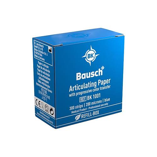 Bausch 200 Mikron Artik�lasyon Ka��d� Refill Mavi D�z Form