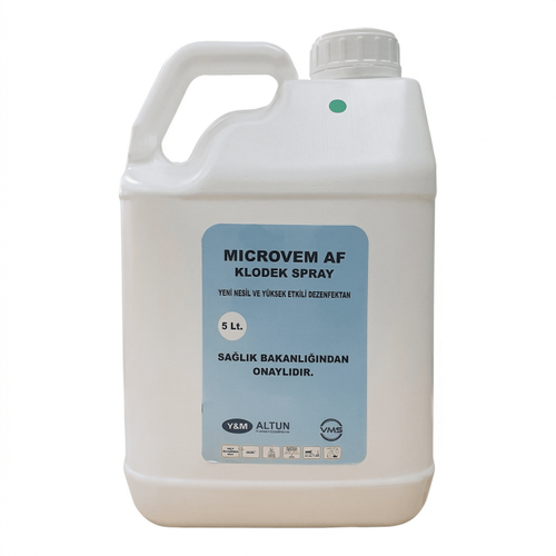 Altun Microvem AF Klodek Spray T�bbi Cihaz Y�zey Dezenfektan� 5 L