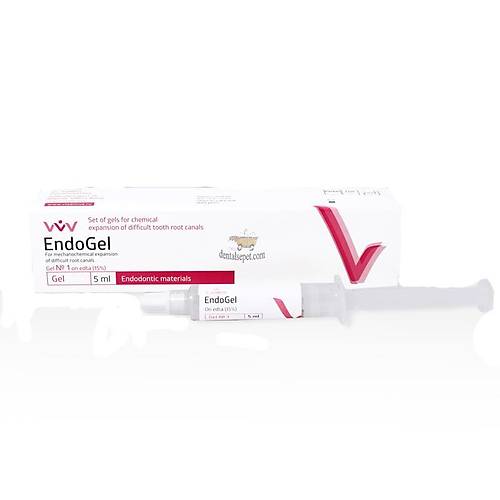 Vladmiva Endogel EDTA Jel %15 5 ml  Kk Kanal Temizlii in Smear Tabakas Giderici Endodontik Jel