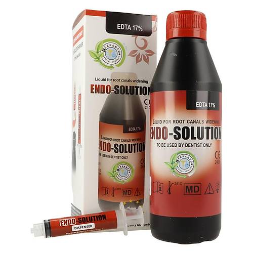 Cerkamed Endo-Solution EDTA %17 K�k Kanal �rrigasyon Sol�syonu